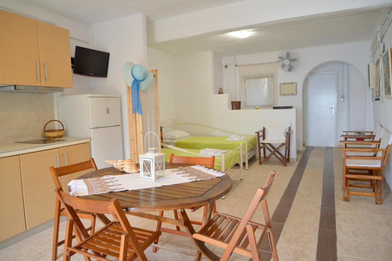 Milos Apartments Kardapis Ground Floor Klima  ภายนอก รูปภาพ